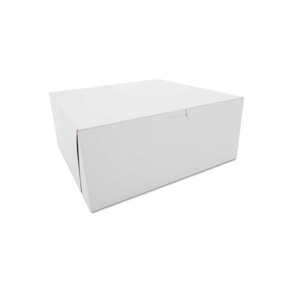 United Stationers Supply Bakery Boxes 12" x 12" x 5" White 100 Pack